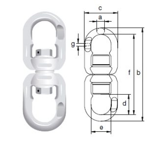 Вертлюг із голчастим підшипником ELR Green Pin® 8 клас Вертлюг із голчастим підшипником ELR Green Pin® 8 клас