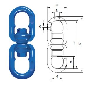 Вертлюг із голчастим підшипником UELR Green Pin® 10 клас Вертлюг із голчастим підшипником UELR Green Pin® 10 клас